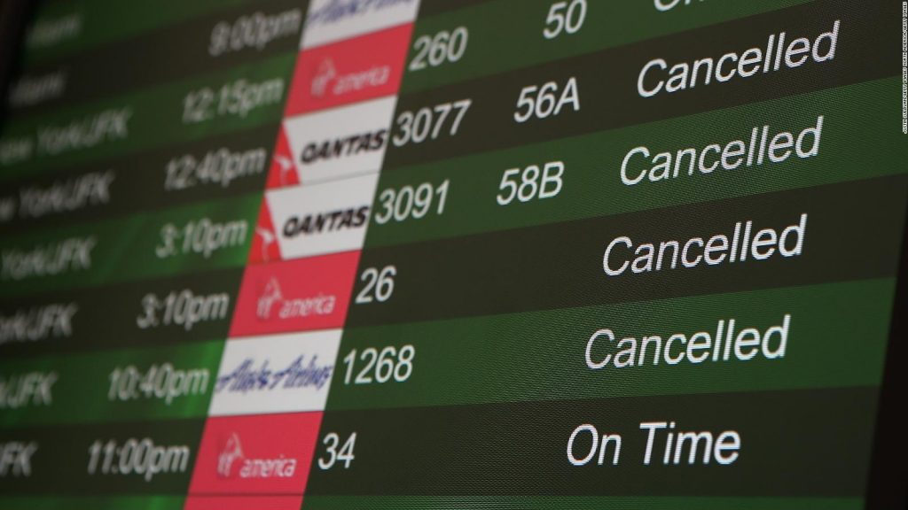 ¿Qué dice la ley sobre los derechos de viajeros ante cancelación de vuelos?