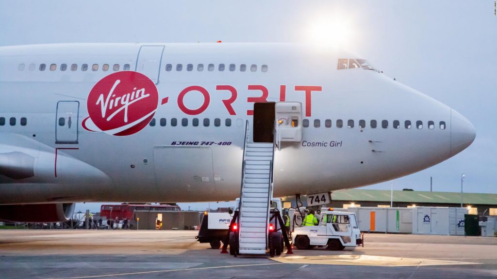 El Boeing 747 "Cosmic Girl" realizará un lanzamiento espacial orbital