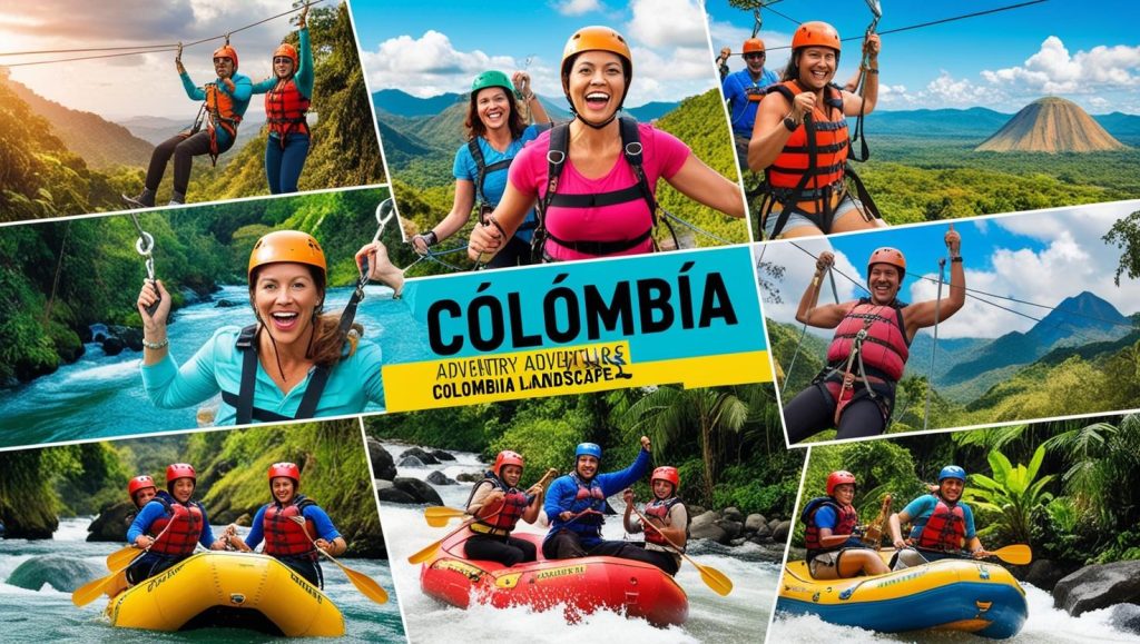 Actividades de aventura de colombia imagenes reales