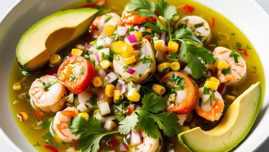Ceviche peruano fotos reales