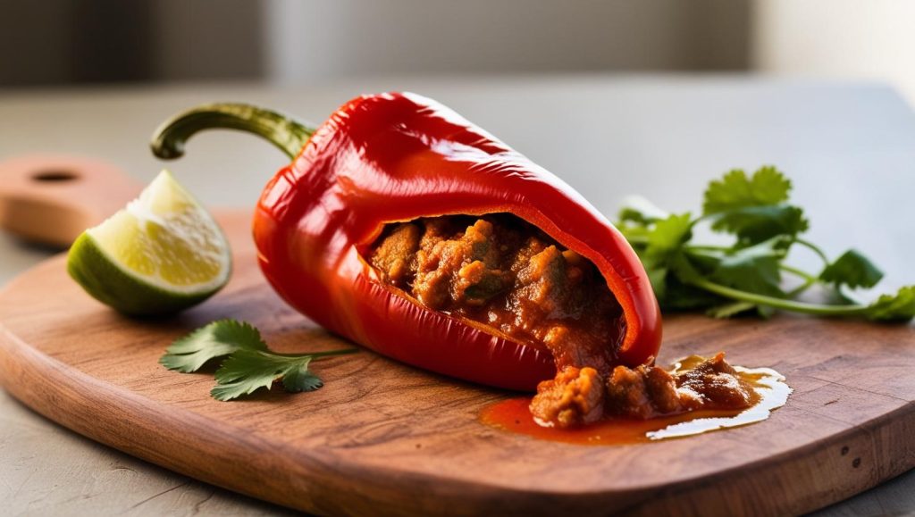 Rocoto relleno peruano fotos reales